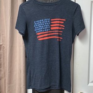 American flag tee